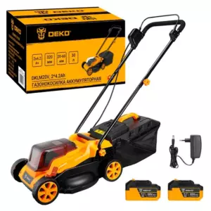 Газонокосилка аккумуляторная щеточная DEKO DKLM20V